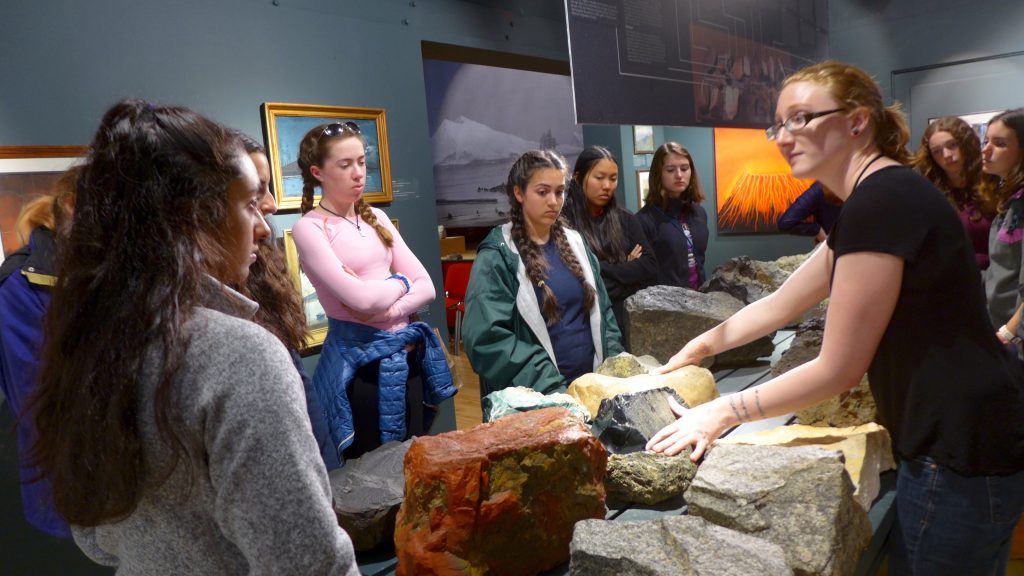 At the Volcano Museum.