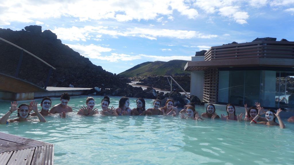 One of our first impressions of Iceland was soaking our jet-lagged bodies in the world famous waters of the Blue Lagoon.