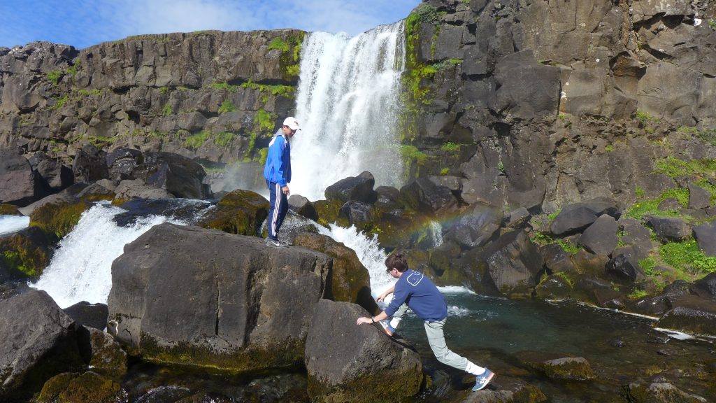 A short walk around Thingvelier National Park (the first stop of the Golden Circle).